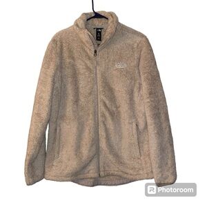 The North Face cream jacket